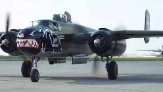 B 25 Mitchell bombers