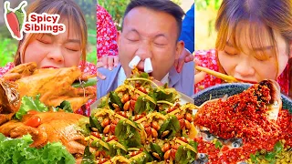 Please Give me More Peppers! || Spicy Food Pranks || TikTok Funny MUKBANG || SpicySiblings