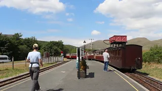 Rhydd Ddu station on the Welsh Highland