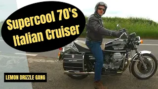 Supercool Italian 70's cruiser Guzzi California - The Italian Harley ?