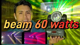 poco🤑dinero💰 puedo tener gran espectáculo.👌beam 60 watts