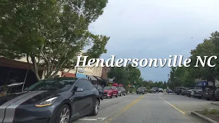 Driving around | Hendersonville North Carolina | Driving | August-2023