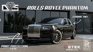 Rolls Royce Phantom STEK PAINT PROTECTION FILM + 3M CERAMIC TINT!