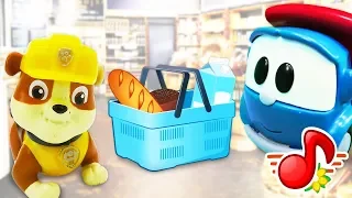 Видео про игрушки: Что купят Грузовичок Лева и Крепыш в Магазине?