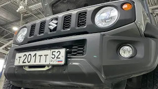 Jimny, доработки лебёдки, масложор.