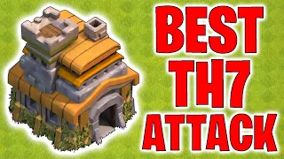BEST TH7 Attack Strategy - Clash of Clans 2021