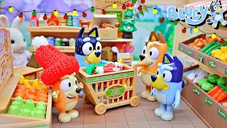 Bluey's Toy Christmas Delight: Spreading Cheer with a Loaded Trolley! | Remi House