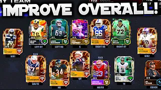 HOW TO IMPROVE YOUR OVERALL IN MADDEN MOBILE 24! UPDATED!