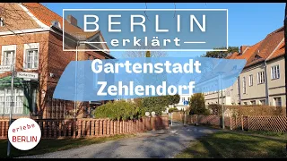 [4K] The garden city Zehlendorf - housing development in Berlin at the beginning of the 20th century