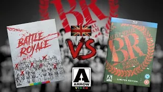 Arrow Video Battle Royale 4K Box Set vs Blu-Ray Limited Edition // Unboxing and Comparison english