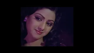 Sridevi in movie "Sandhippu" 1983
