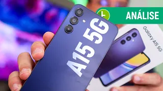 GALAXY A15 5G: MELHOR VERSÃO do CELULAR BÁSICO Samsung para COMPRAR? Análise / Review