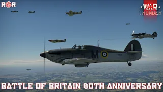 Hawker Hurricane Mk.I/L FAA Gameplay | War Thunder Battle of Britain 80th Anniversary Event