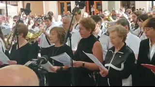 Himno a la comunidad valenciana 9 octubre 2022, Aspe Alicante