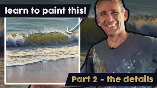 Paint This Gorgeous Morning Wave! Part 2 | Tutorial with Mark Waller