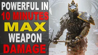 Mortal Shell Max Weapon Power in the first 10 Minutes - Easy & Fast Way To Fully Upgrade Your Weapon