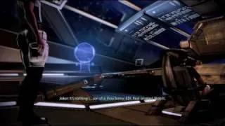 Mass Effect 2 - EDI playing with Joker's seat