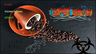 Влияние кофе на уровень холестерина и липопротеинов низкой плотности (ЛПНП).