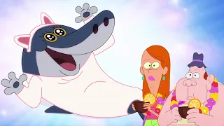 ZIG e SHARKO 🌴 ESTRANHOS NA ILHA 🏝️ Zig e Sharko Brasil | Desenho Animado em português