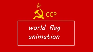 Flag Animation || World flag animation but it's Soviet Republics