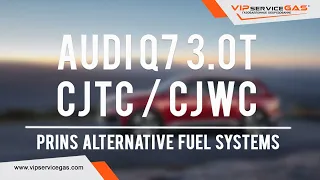 Газ на Audi Q7 3.0T 272 л.с. CJTC / CJWC. Гбо на Ауди кью 7 3.0 ТФСИ. PRINS Голландия.
