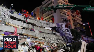 News Wrap: Deadly earthquake rattles Turkey, Greece