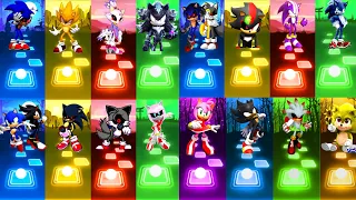 Sonic Exe 🆚 Fleetway Super Sonic 🆚 Amy 🆚 Sonic Shadow 🆚 Dark Sonic 🆚 Shadow Exe 🆚 Sonic. 🎶 Tiles Hop