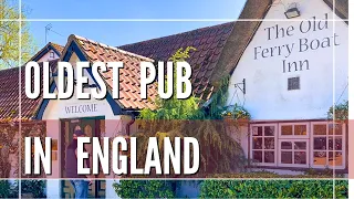 The oldest Pub in England | Holywell Old Ferry Boat Inn
