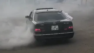 w210 drift in last bell 3.2AMG