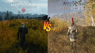 THE WİTCHER 3 WİLD HUNT NEXT GEN VS ASSASSİN'S CREED ODYSSEY