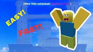 Easiest Way to Obtain the Raging Demon Title in Blox Fruits