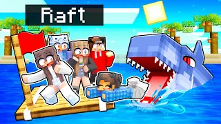 Just a NORMAL Minecraft Raft! (NOT NORMAL!)