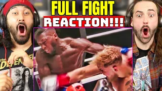 Jake Paul KOs Nate Robinson | FULL FIGHT - REACTION!