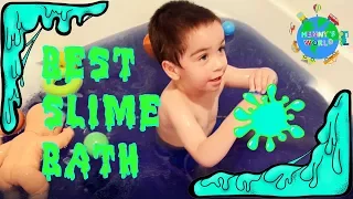 BEST FUN KIDS SLIME BATH CHALLENGE (SLIME BAFF)