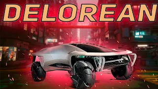 Электромобиль DeLorean Plasmatail 2024💥 и Omega 2040💥 - ВЫ ТАКОГО НЕ ВИДЕЛИ🥴