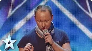 DJ Allan Turner-Ward spins the wheels of steel | Britain's Got Talent 2014