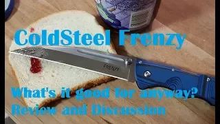 What can you do with a Cold Steel Frenzy