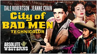 Dale Robertson's Iconic Western I City Of Bad Men (1953) I Absolute Westerns