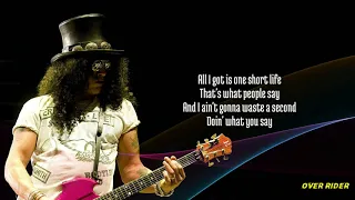 Slash - Doctor Alibi (Feat. Lemmy) HQ LYRICS