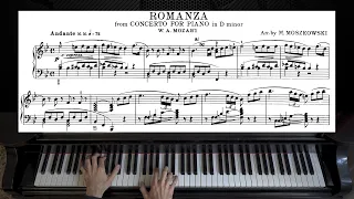 Mozart - Romance (arr. Moszkowski) | Piano Concerto No.20, K466