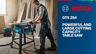 Bosch GTS 254 Professional Table Saw