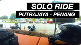 Cold Solo Ride to Penang | Kawasaki Z800 ABS | Malaysia [4K]