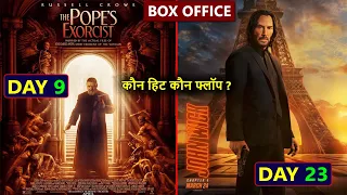 The Popes Exorcist Day 9 vs John Wick 4 Day 23 Worldwide Box Office Collection, hit or flop