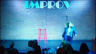 Comedian collapses on stage after taunting Jesus