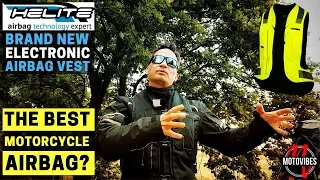 FIRST ELECTRONIC AIRBAG VEST from HELITE // E-TURTLE Airbag Vest Initial Review & Comparision