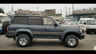 CAMPER Toyota Landcruiser 80 VX LTD 1991, 3 difflocks, 75,000 ml, winch, по-русски