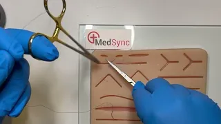 Mattress suturing made easy! 2 techniques to reverse the needle like  a pro!