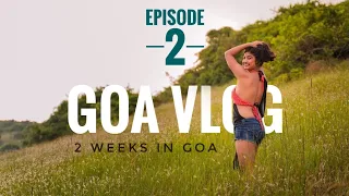 My Goa Vlog 2021 - Episode 2 | Where to Stay | Secret Viewpoint | Goa Hostel Culture | Anjuna | Goa