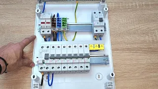 Eti electrical panel with 24 modules for apartment or house