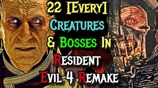 22 (Every) Creatures & Bosses In Resident Evil 4 Remake - Explored